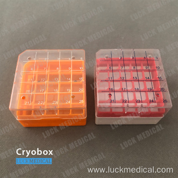 Cryobox for Cryovial Storage PC Plastic